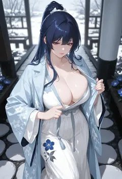 她在合欢门一心练剑